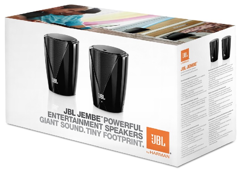 Двухкомпонентная акустика JBL Jembe, цвет "белый" (JBLJEMBEWHTEU)